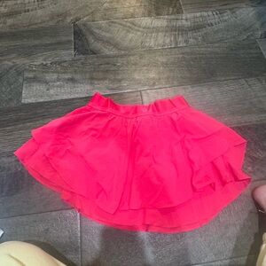 Lululemon Athletica Bright Pink Skater Skirt